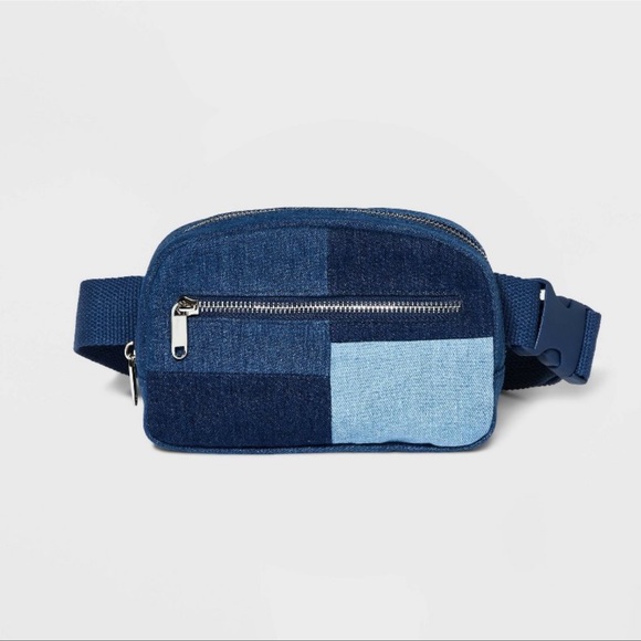 wild fable Handbags - Patchwork fusion crossbody bag wild fable blue